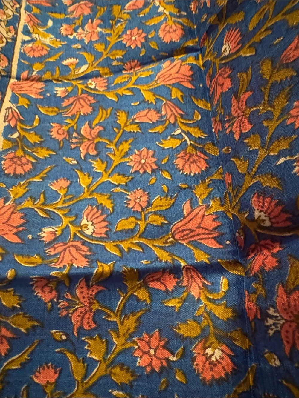 100% pure silk scarf made in India